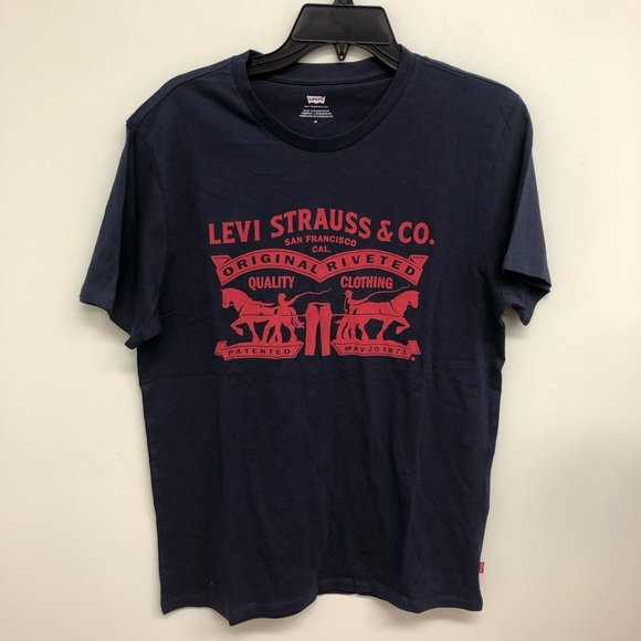 Levi's Other - Levi’s | Men’s Short Sleeve Navy Shirt | Size M